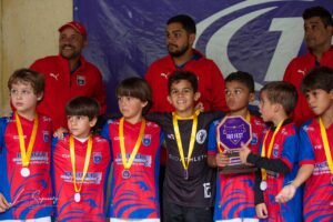 Lucas frota Futebol de base